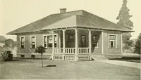 An illustration from Radford's combined house and barn plan book (1908)