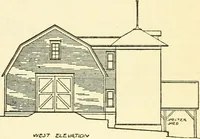 An illustration from Radford's combined house and barn plan book (1908)
