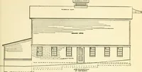An illustration from Radford's combined house and barn plan book (1908)