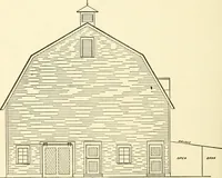 An illustration from Radford's combined house and barn plan book (1908)