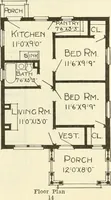 An illustration from Radford's combined house and barn plan book (1908)