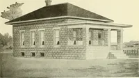An illustration from Radford's combined house and barn plan book (1908)