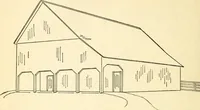 An illustration from Radford's combined house and barn plan book (1908)