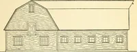 An illustration from Radford's combined house and barn plan book (1908)