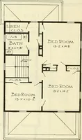 An illustration from Radford's combined house and barn plan book (1908)