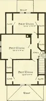 An illustration from Radford's combined house and barn plan book (1908)