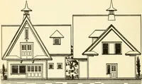 An illustration from Radford's combined house and barn plan book (1908)