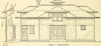 An illustration from Radford's combined house and barn plan book (1908)
