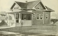 An illustration from Radford's combined house and barn plan book (1908)