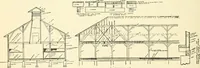 An illustration from Radford's combined house and barn plan book (1908)