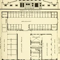 An illustration from Radford's combined house and barn plan book (1908)