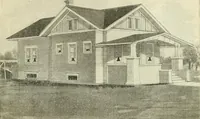 An illustration from Radford's combined house and barn plan book (1908)