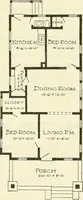 An illustration from Radford's combined house and barn plan book (1908)