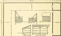 An illustration from Radford's combined house and barn plan book (1908)