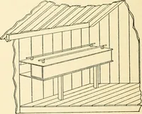 An illustration from Radford's combined house and barn plan book (1908)