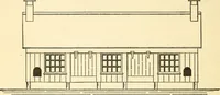 An illustration from Radford's combined house and barn plan book (1908)