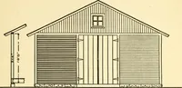 An illustration from Radford's combined house and barn plan book (1908)