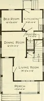 An illustration from Radford's combined house and barn plan book (1908)