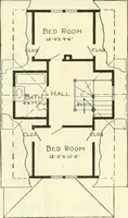 An illustration from Radford's combined house and barn plan book (1908)