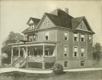 An illustration from Radford's combined house and barn plan book (1908)