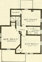 An illustration from Radford's combined house and barn plan book (1908)