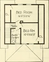 An illustration from Radford's combined house and barn plan book (1908)