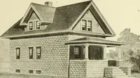 An illustration from Radford's combined house and barn plan book (1908)
