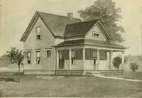 An illustration from Radford's combined house and barn plan book (1908)