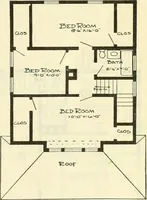 An illustration from Radford's combined house and barn plan book (1908)