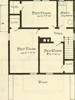 An illustration from Radford's combined house and barn plan book (1908)
