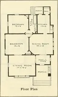 An illustration from Radford's combined house and barn plan book (1908)
