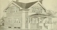 An illustration from Radford's combined house and barn plan book (1908)