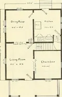 An illustration from Radford's combined house and barn plan book (1908)