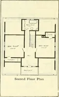 An illustration from Radford's combined house and barn plan book (1908)
