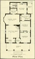 An illustration from Radford's combined house and barn plan book (1908)