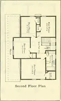 An illustration from Radford's combined house and barn plan book (1908)