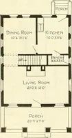 An illustration from Radford's combined house and barn plan book (1908)
