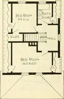 An illustration from Radford's combined house and barn plan book (1908)