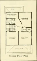 An illustration from Radford's combined house and barn plan book (1908)