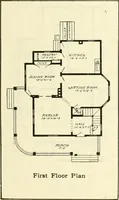 An illustration from Radford's combined house and barn plan book (1908)
