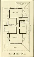 An illustration from Radford's combined house and barn plan book (1908)