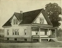 An illustration from Radford's combined house and barn plan book (1908)