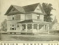 An illustration from Radford's combined house and barn plan book (1908)