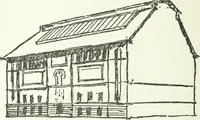 An illustration from Radford's cyclopedia of construction; carpentry, building and architecture. Based on the practical experience of a large staff of experts in actual constrcution work (1909)