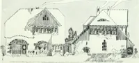 An illustration from Radford's cyclopedia of construction; carpentry, building and architecture. Based on the practical experience of a large staff of experts in actual constrcution work (1909)