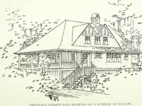 An illustration from Radford's cyclopedia of construction; carpentry, building and architecture. Based on the practical experience of a large staff of experts in actual constrcution work (1909)