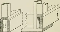 Picture 57 of 228 from Radford's cyclopedia of construction; carpentry, building and architecture. Based on the practical experience of a large staff of experts in actual constrcution work (1909), leaf 103