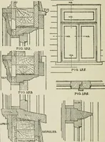 Picture 150 of 228 from Radford's cyclopedia of construction; carpentry, building and architecture. Based on the practical experience of a large staff of experts in actual constrcution work (1909), leaf 251