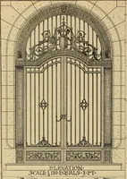 An illustration from Radford’s portfolio of details of building construction; a remarkable and unique collection of full-page plates, accurately drawn and reproduced to exact scale. Complete details for every style of interior trim, including special built-in features. (1911)