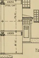 An illustration from Radford’s portfolio of details of building construction; a remarkable and unique collection of full-page plates, accurately drawn and reproduced to exact scale. Complete details for every style of interior trim, including special built-in features. (1911)